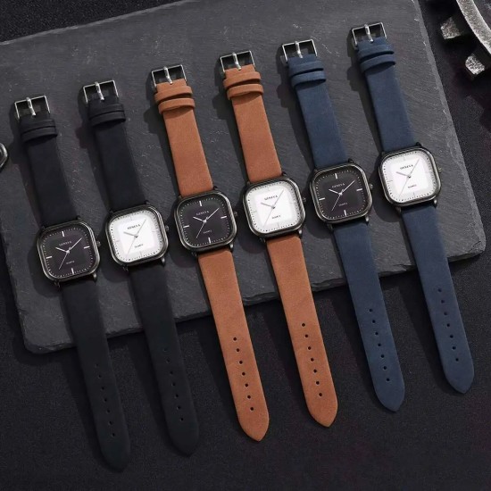 Fashion Square Minimalist Men's Quartz Watch Fashion Square Minimalist Men's Quartz Watch